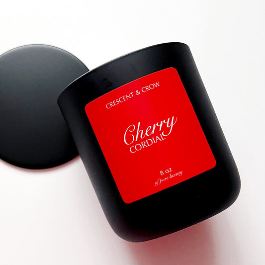 Cherry Cordial Luxury Candle in Brandied Cherry + Spice