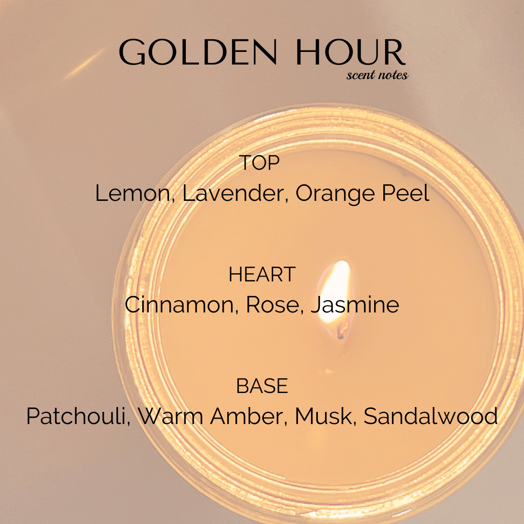 Golden Hour [warm amber + rose]